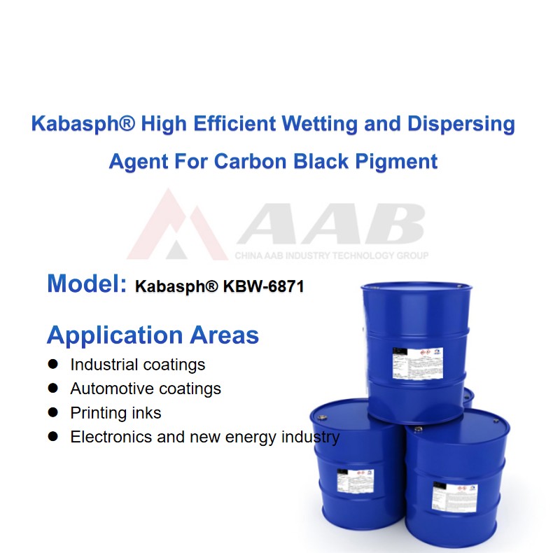 Wetting and dispersing agent for carbon black